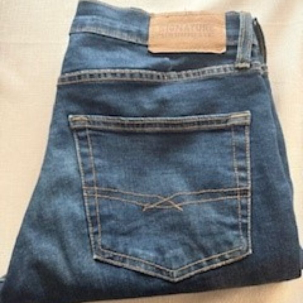 Signature Levi Strauss Slim Jeans 32x34
